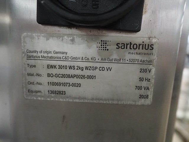 Sartorius - afbeelding 7 van  15
