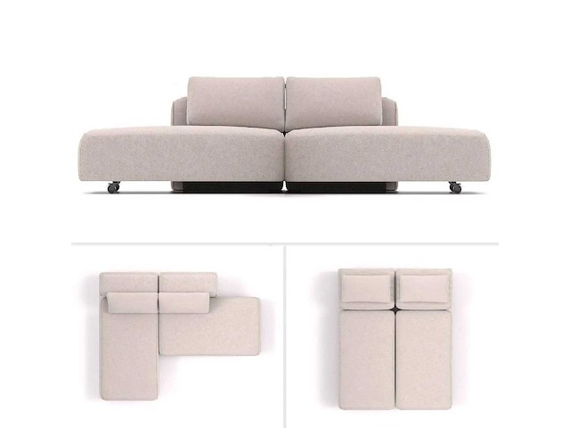 Sasa - modulaire slaapbank - lounge bank - bed - afbeelding 7 van  9