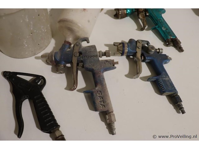 Sata gravity spuitpistolen - afbeelding 6 van  7