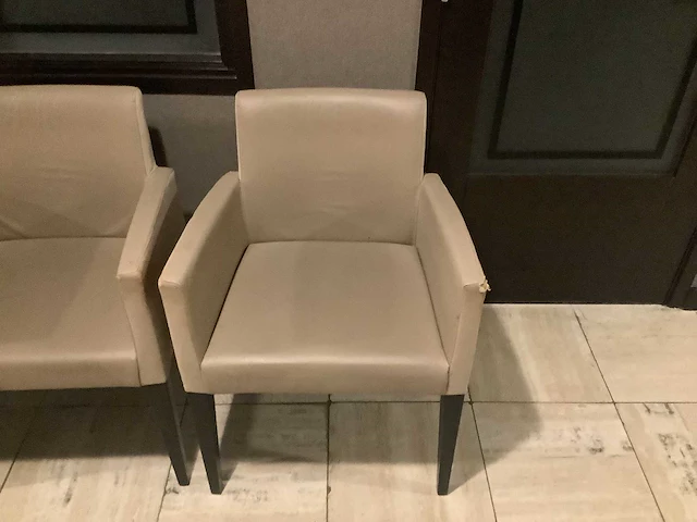 Satalit - stoel met arm leuning - arm chair (6x) - afbeelding 2 van  7