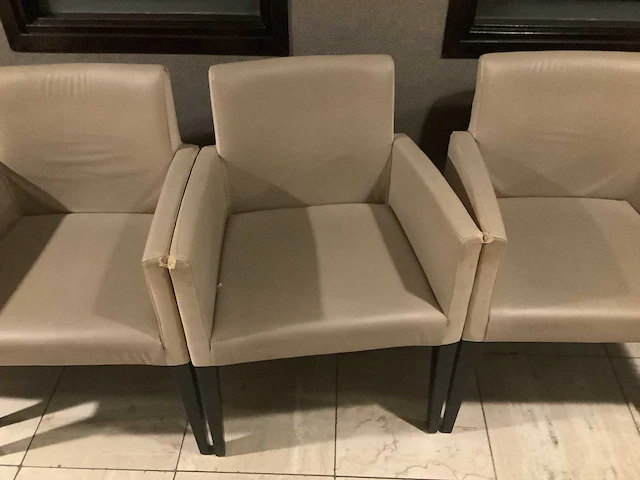 Satalit - stoel met arm leuning - arm chair (6x) - afbeelding 4 van  7