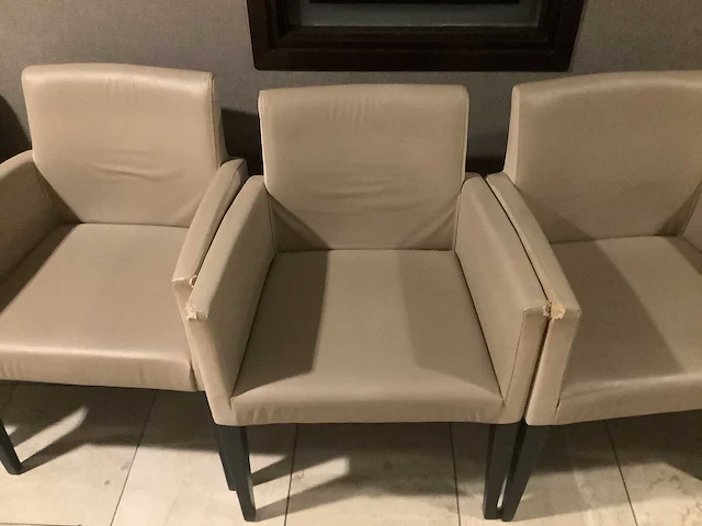 Satalit - stoel met arm leuning - arm chair (6x) - afbeelding 5 van  7