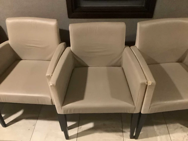 Satalit - stoel met arm leuning - arm chair (6x) - afbeelding 6 van  7
