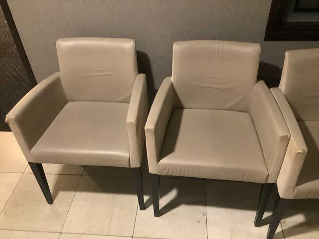 Satalit - stoel met arm leuning - arm chair (6x) - afbeelding 7 van  7