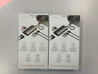 Satechi usb-c multiport v2 adapter (2x) - afbeelding 2 van  2