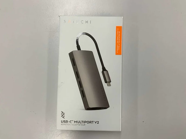 Satechi usb-c multiport v2 adapter - afbeelding 1 van  2