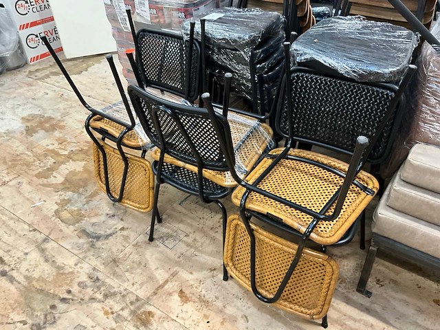 Sateliet eetkamerstoel (6x) - afbeelding 5 van  6