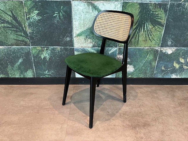 Sateliiet - restaurantstoel met webbing rugleuning (6x) - afbeelding 1 van  3