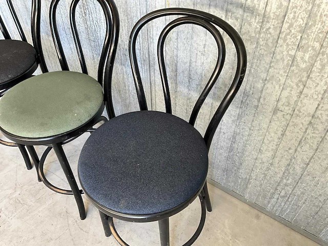 Satelliet - 16/c - halfhoge restaurantstoel (3x) - afbeelding 3 van  4