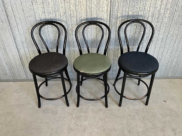 Satelliet - 16/c - halfhoge restaurantstoel (3x) - afbeelding 1 van  2