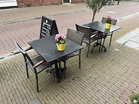 Satelliet - 2 terrastafels met 12 terrasstoelen - afbeelding 1 van  10