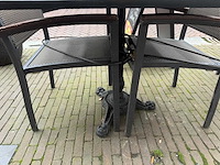 Satelliet - 2 terrastafels met 12 terrasstoelen - afbeelding 4 van  10