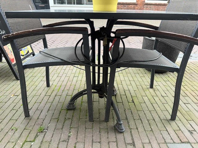 Satelliet - 2 terrastafels met 12 terrasstoelen - afbeelding 7 van  10