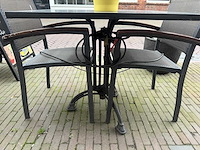 Satelliet - 2 terrastafels met 12 terrasstoelen - afbeelding 7 van  10