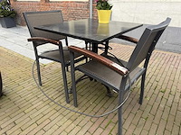 Satelliet - 2 terrastafels met 12 terrasstoelen - afbeelding 8 van  10