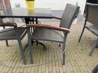 Satelliet - 2 terrastafels met 12 terrasstoelen - afbeelding 9 van  10