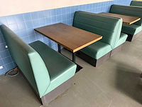 Satelliet - 2x restaurantbank met tafel - afbeelding 5 van  12
