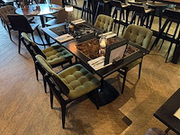 Satelliet - chloe m932 - restaurantstoel (4x) - afbeelding 5 van  6