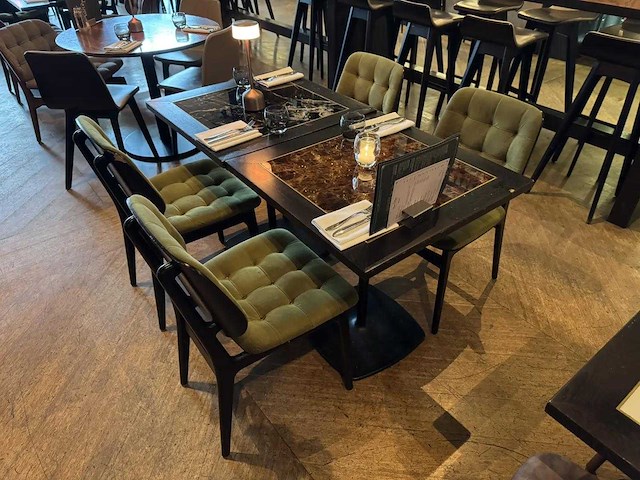 Satelliet - chloe m932 - restaurantstoel (4x) - afbeelding 6 van  7