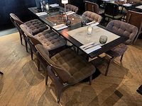 Satelliet - chloe m935 - restaurantstoel (4x) - afbeelding 5 van  8