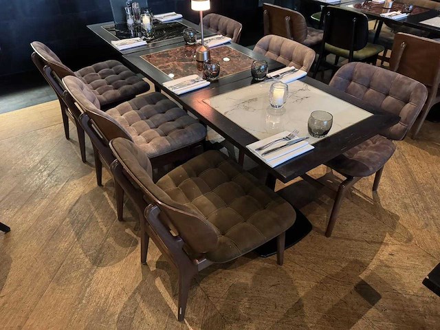 Satelliet - chloe m935 - restaurantstoelen (5x) - afbeelding 5 van  8