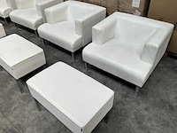 Satelliet - fauteuil met poef (2x) - afbeelding 2 van  4