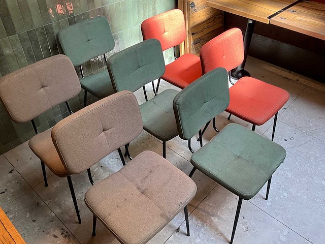 Satelliet - gerlin sc - restaurantstoel (7x) - afbeelding 7 van  8