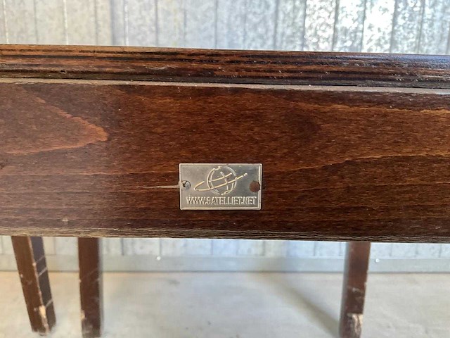 Satelliet - houten caféstoel (6x) - afbeelding 6 van  6