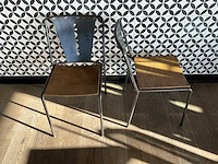 Satelliet - industriële restaurantstoel (12x) - afbeelding 2 van  9