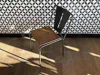 Satelliet - industriële restaurantstoel (12x) - afbeelding 4 van  9