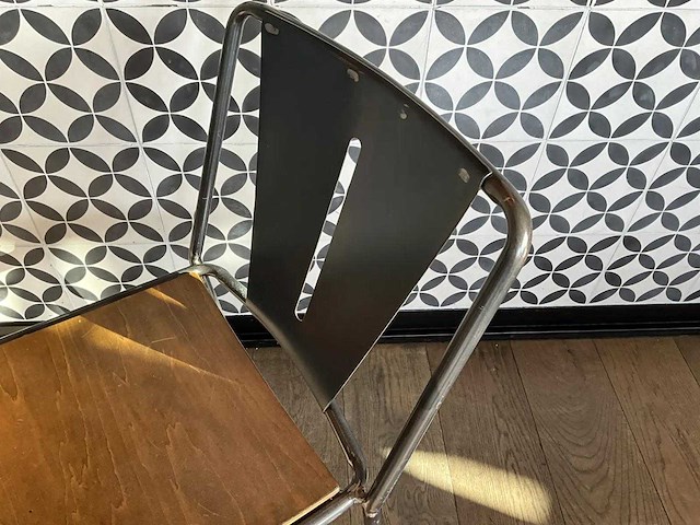 Satelliet - industriële restaurantstoel (12x) - afbeelding 6 van  9