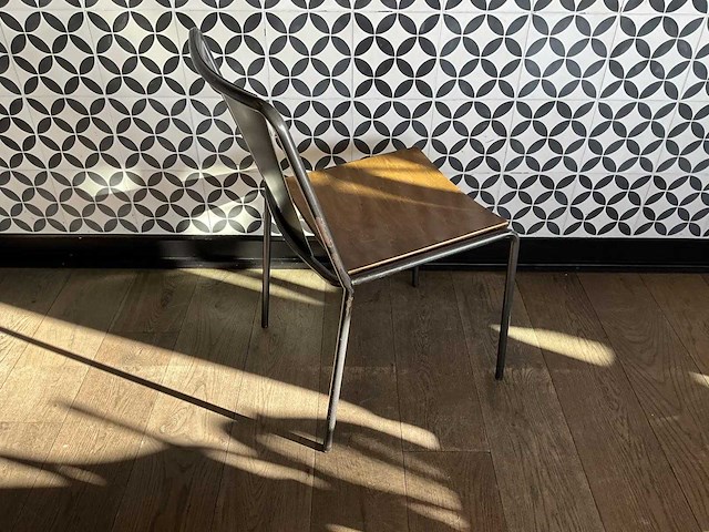 Satelliet - industriële restaurantstoel (12x) - afbeelding 7 van  9