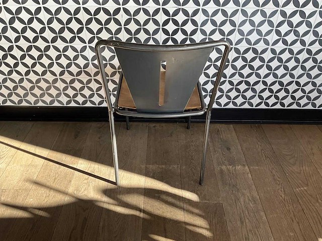 Satelliet - industriële restaurantstoel (12x) - afbeelding 8 van  9