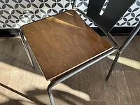 Satelliet - industriële restaurantstoel (5x) - afbeelding 5 van  9