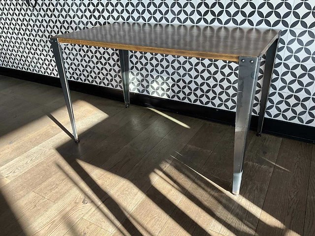 Satelliet - industriële restauranttafel (120x70 cm) (3x) - afbeelding 2 van  6