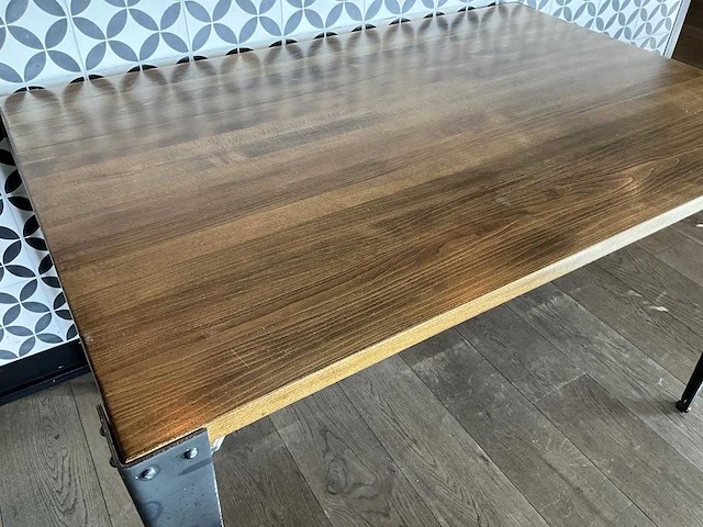 Satelliet - industriële restauranttafel (120x80 cm) (5x) - afbeelding 6 van  7