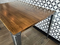 Satelliet - industriële restauranttafel (120x80 cm) (5x) - afbeelding 3 van  7