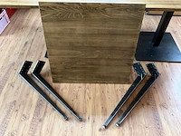 Satelliet - industriële restauranttafel (2x) - afbeelding 2 van  11