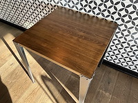 Satelliet - industriële restauranttafel (70x70 cm) (2x) - afbeelding 6 van  11