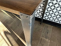 Satelliet - industriële restauranttafel (70x70 cm) (2x) - afbeelding 7 van  11