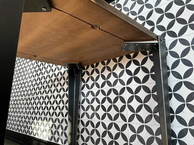 Satelliet - industriële restauranttafel (70x70 cm) (2x) - afbeelding 10 van  11