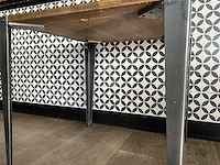 Satelliet - industriële restauranttafel (80x80 cm) (2x) - afbeelding 5 van  7