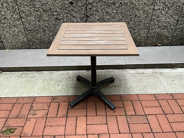 Satelliet - inklapbare terrastafel (4x) - afbeelding 2 van  6