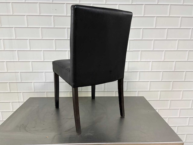 Satelliet - leatherlook restaurantstoel (5x) - afbeelding 4 van  4