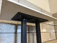 Satelliet - marmeren restauranttafel (120x70x75 cm) (2x) - afbeelding 5 van  5