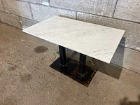 Satelliet - marmeren restauranttafel (120x70x75 cm)
