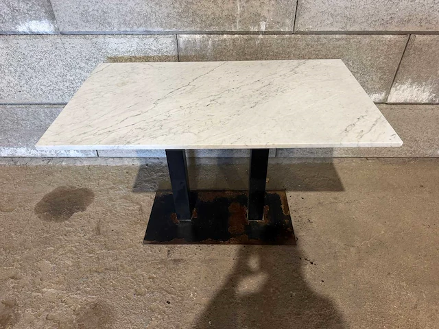 Satelliet - marmeren restauranttafel (120x70x75 cm) - afbeelding 2 van  6