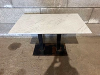 Satelliet - marmeren restauranttafel (120x70x75 cm) - afbeelding 2 van  6