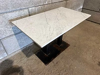 Satelliet - marmeren restauranttafel (120x70x75 cm) - afbeelding 3 van  6