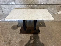 Satelliet - marmeren restauranttafel (70x70x75 cm) (2x) - afbeelding 6 van  13